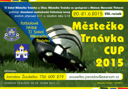 Trnvka Cup 2015 - pihlka